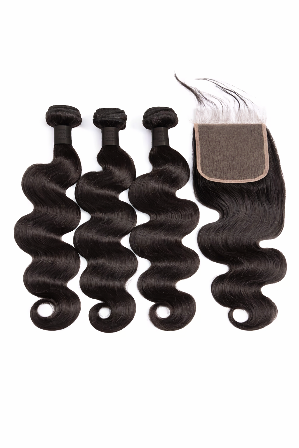 Tissage brésilien 3 boules + closure 4x4